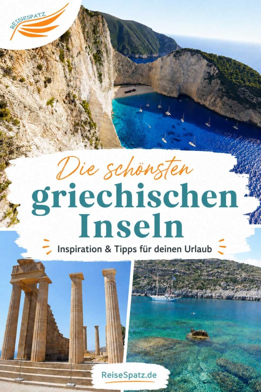 Pinterest Grafik griechische Inseln