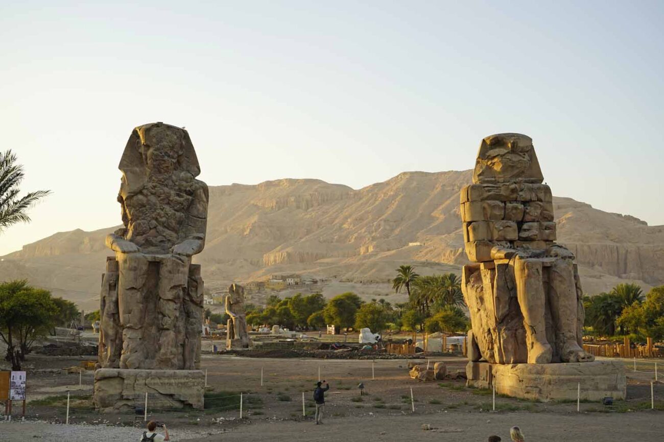 Memnonkolosse, Luxor