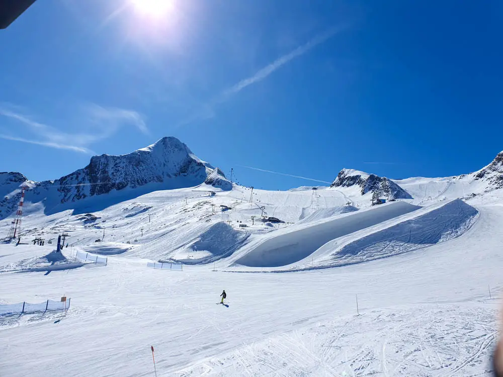 Snowparks am Kitzsteinhorn