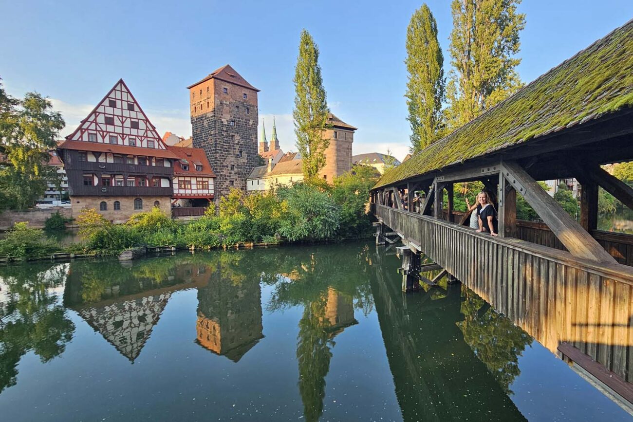 Henkersteg, eine der Sehenswürdigkeiten Nürnbergs