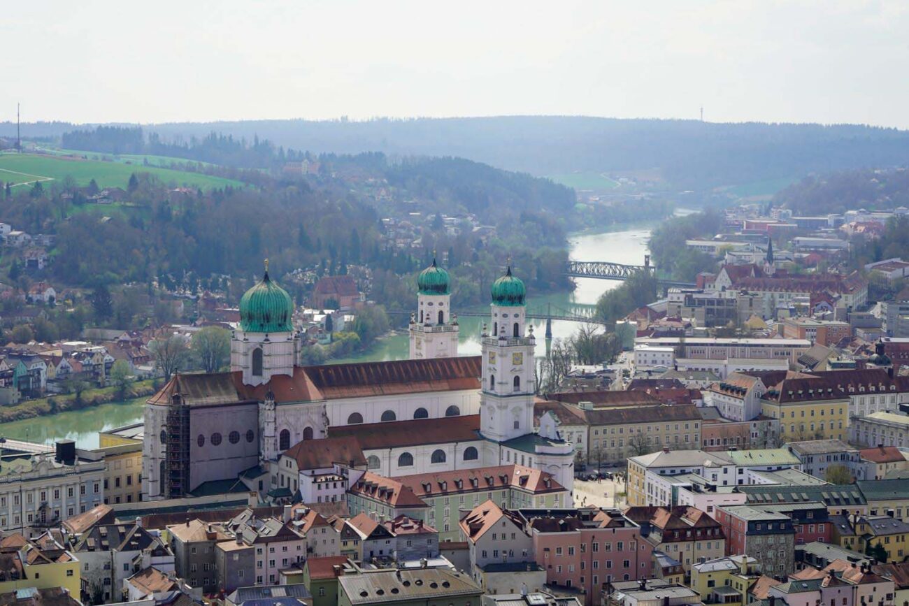 Dom Passau von oben