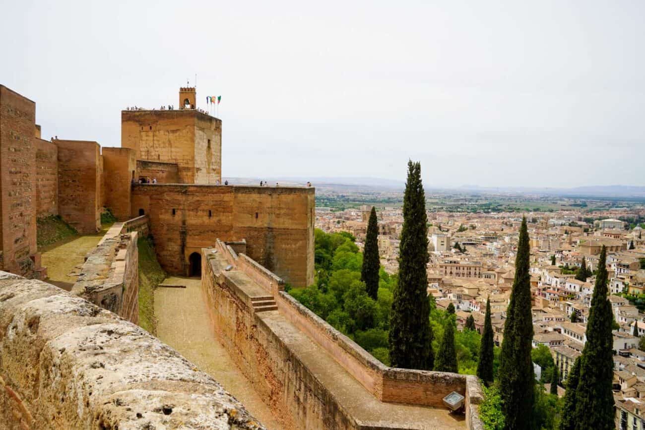 Sehenswürdigkeiten Granada - Alcazaba 