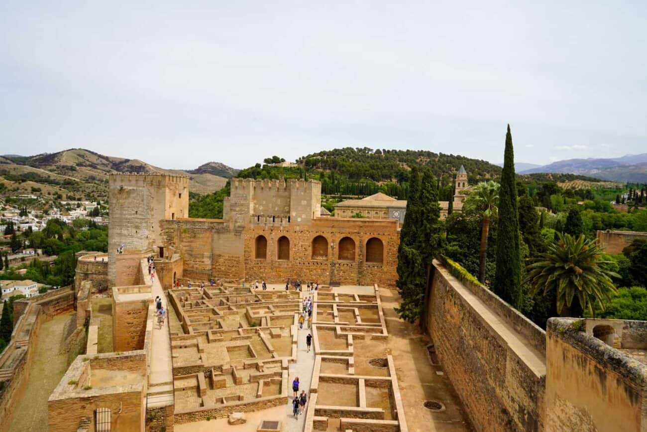 Festungsanalage Alcazaba, Alhambra