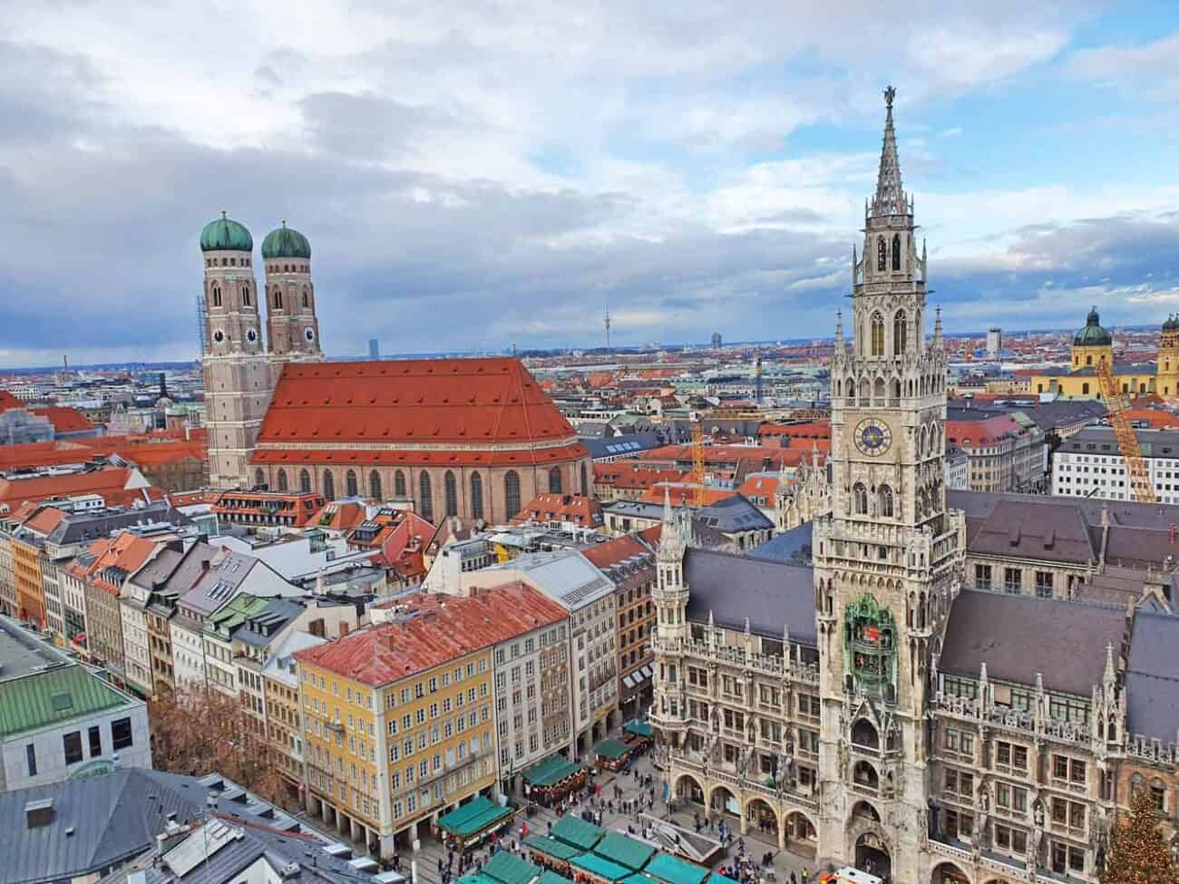 Der Ausblick vom Alten Peter zählt zu den schönsten in München.
