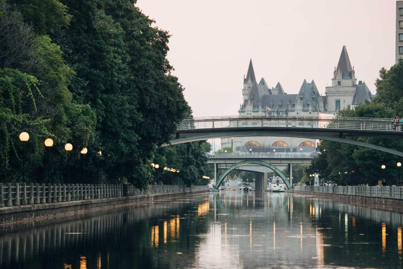 Rideau-Kanal, eine der Top Sehenswürdigkeiten in Ottawa