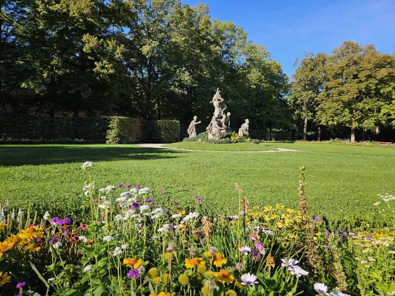 Der Hofgarten eine kostenlose Würzburg Sehenswürdigkeit