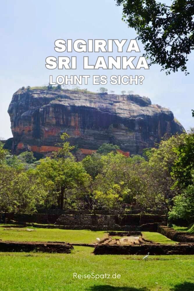 Sigiriya Erfahrungen Pinterest Grafik