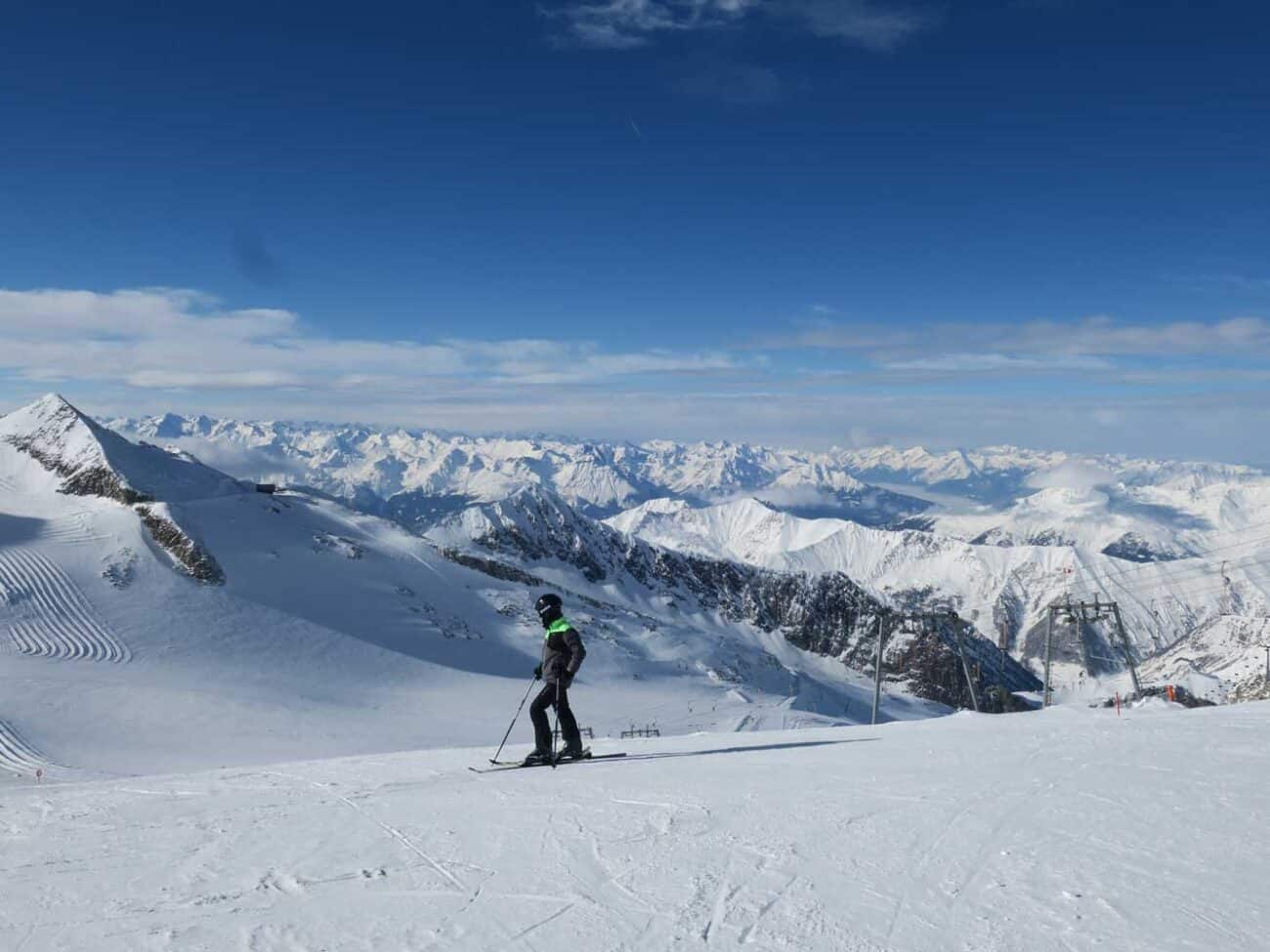Hintertuxer Gletscher Skigebiet in Österreich
