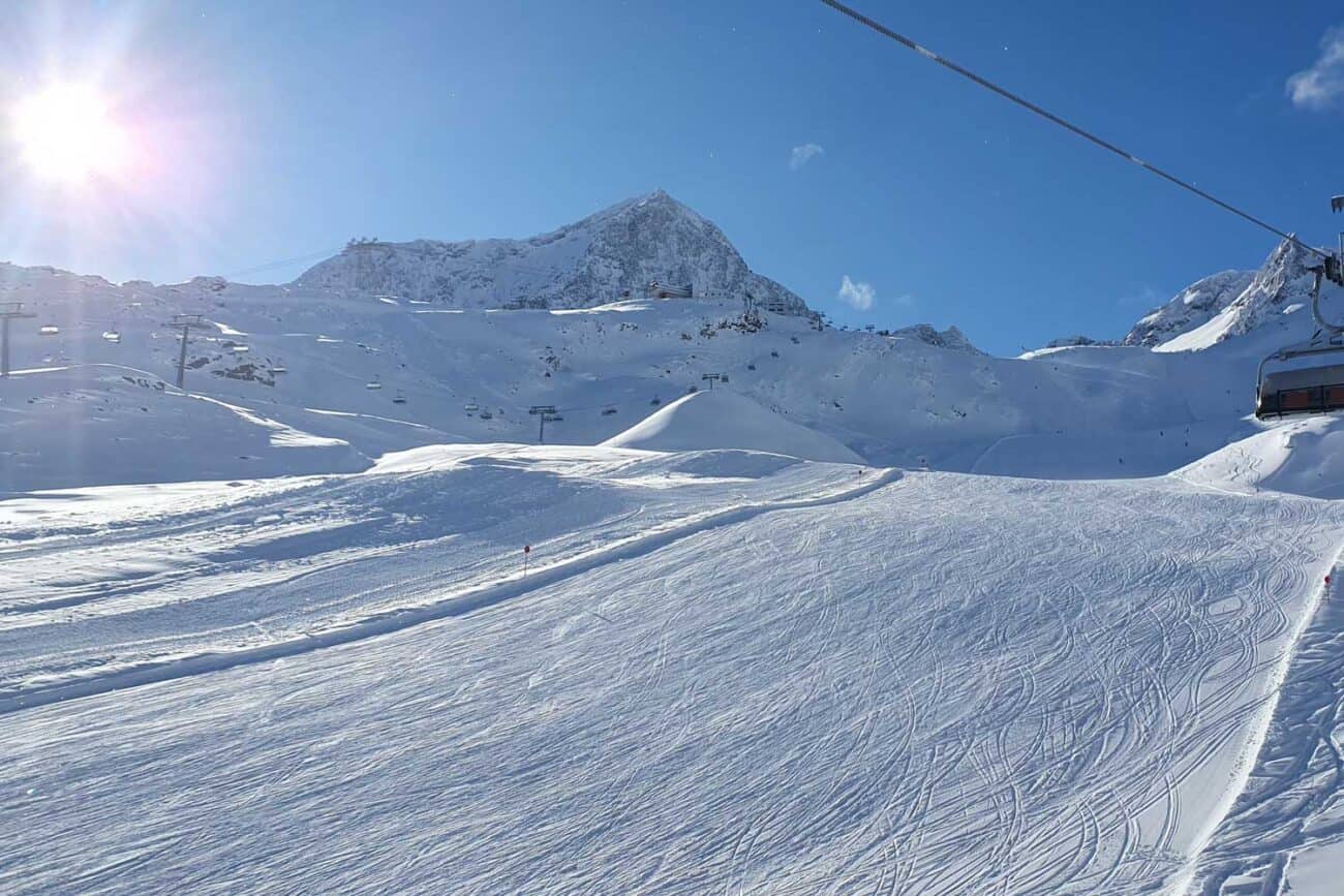 Skigebiet Stubaier Gletscher in Österreich