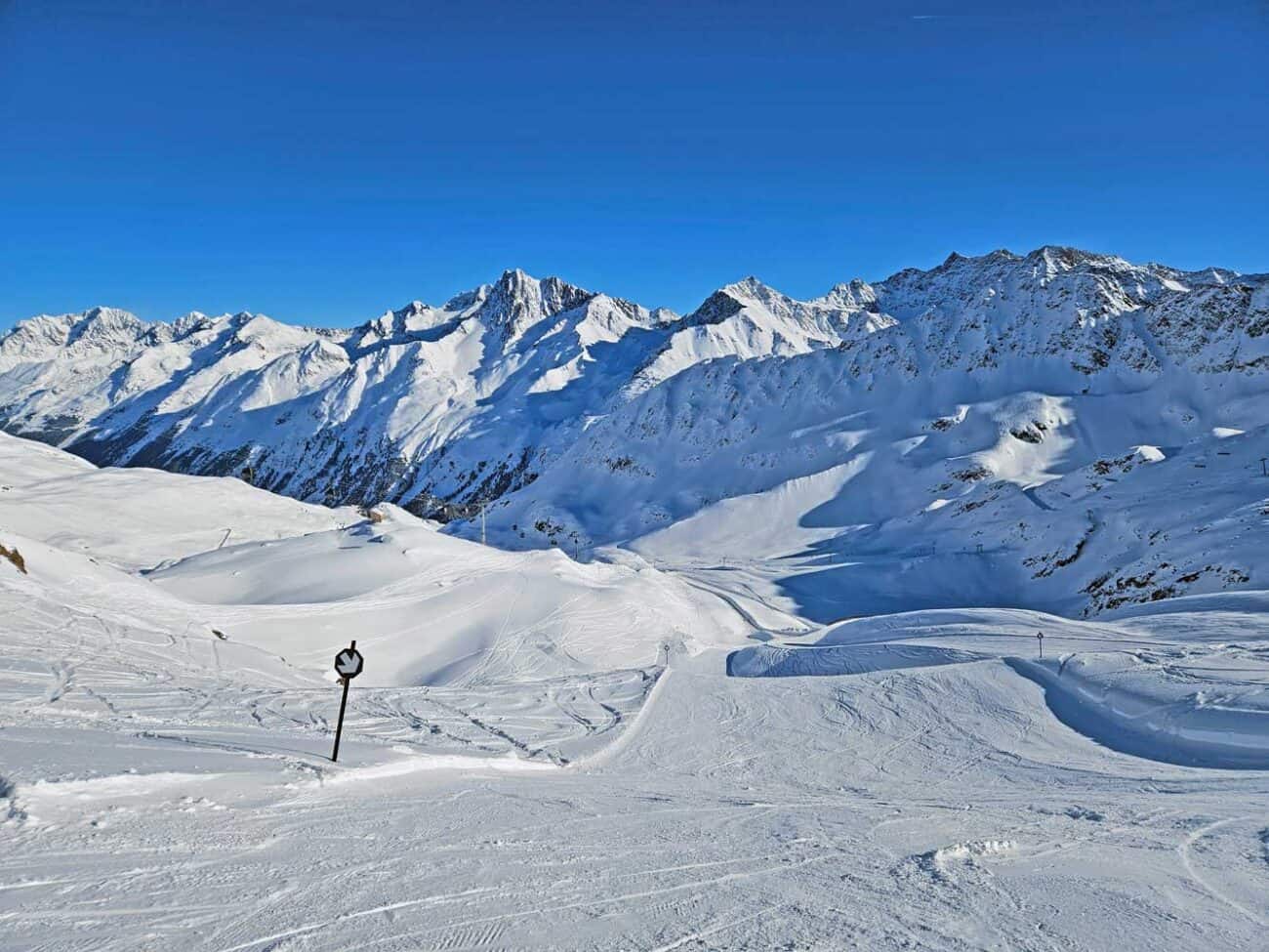 Kaunertal Gletscher Skigebiet Österreich