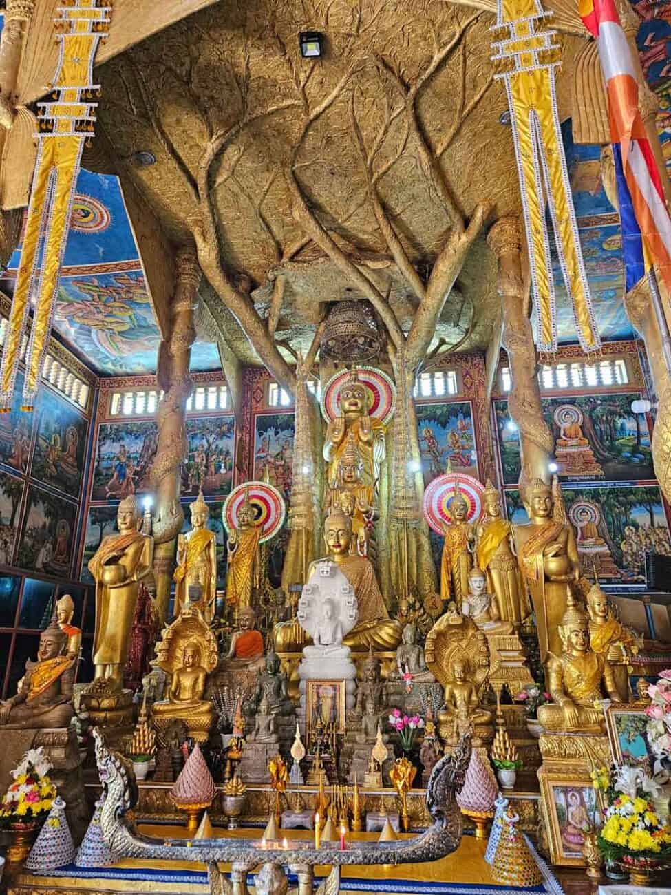 Goldener Tempel in Phnom Penh