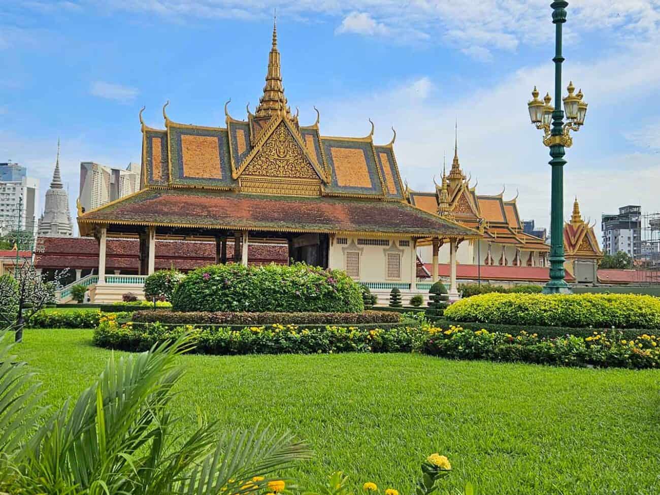 Royal Palace, wichtigste Sehenswürdikeit in Phnom Penh