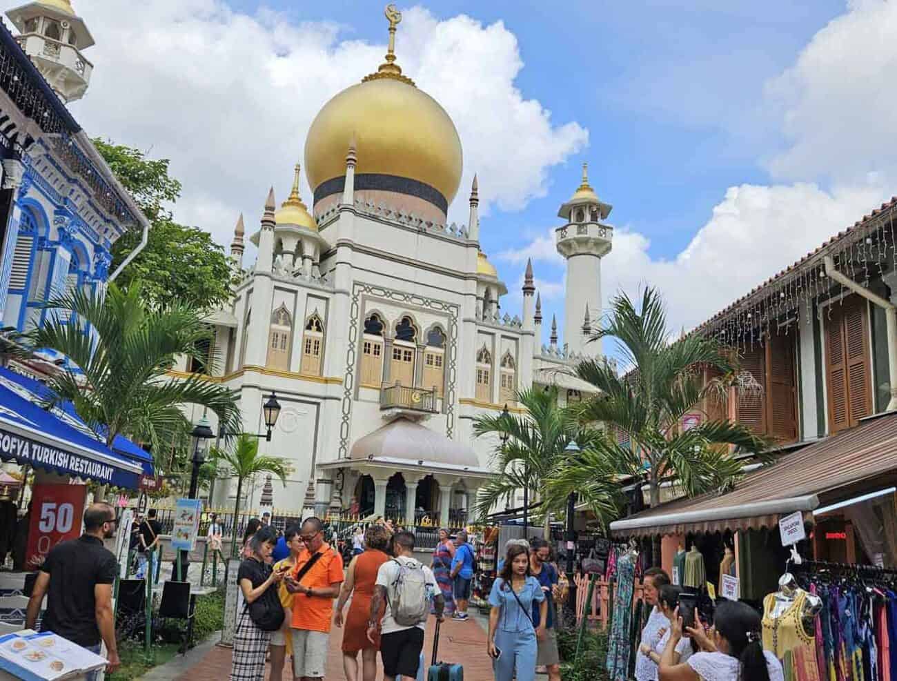 Highlight Singapur: Sultan Moschee in Kampong Glam
