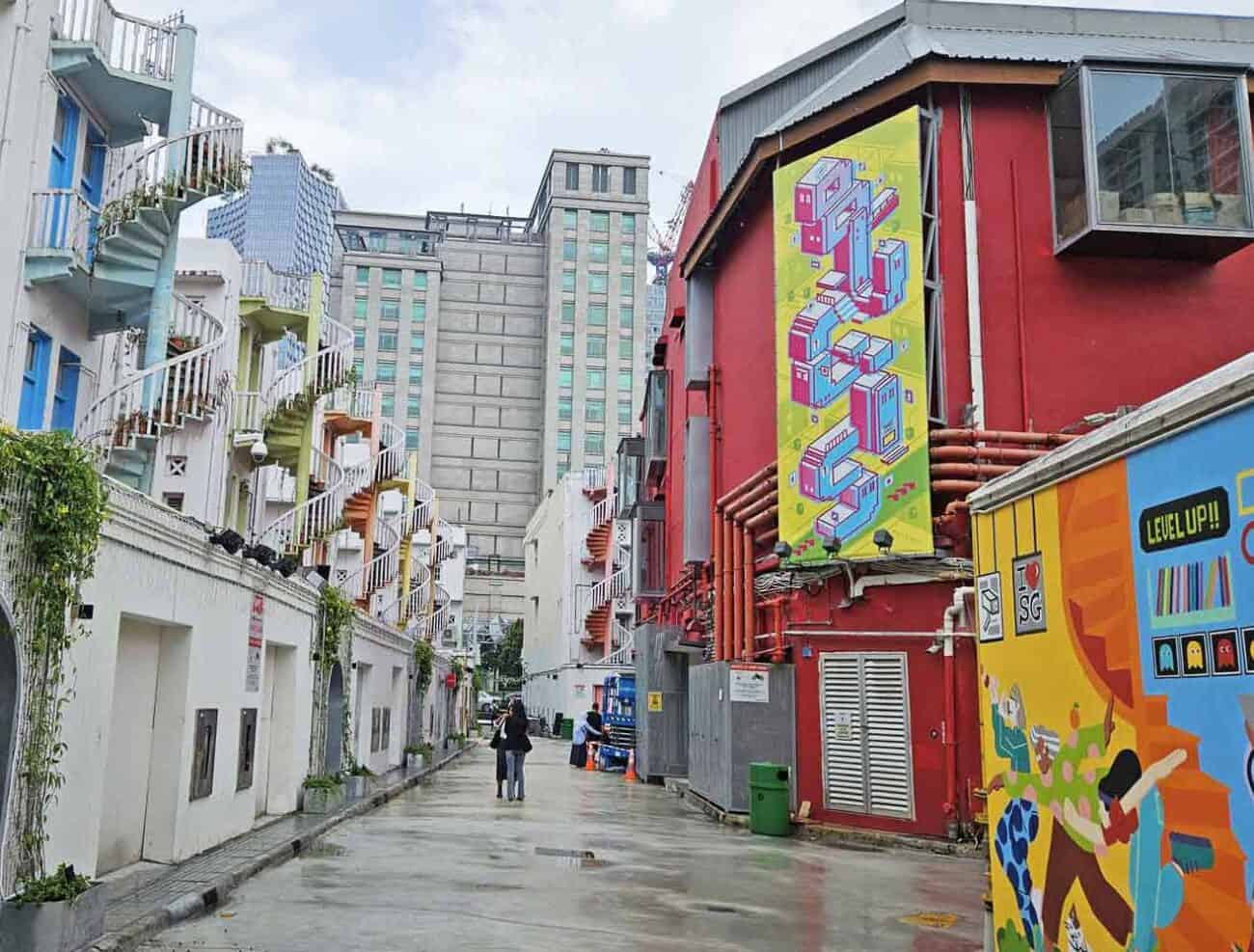 Stadtteil Bugis in Singapur