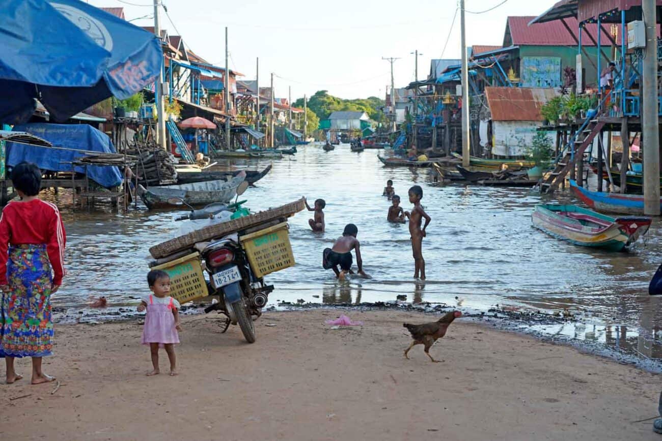Siem Reap Ausflug zu einem Floating Village