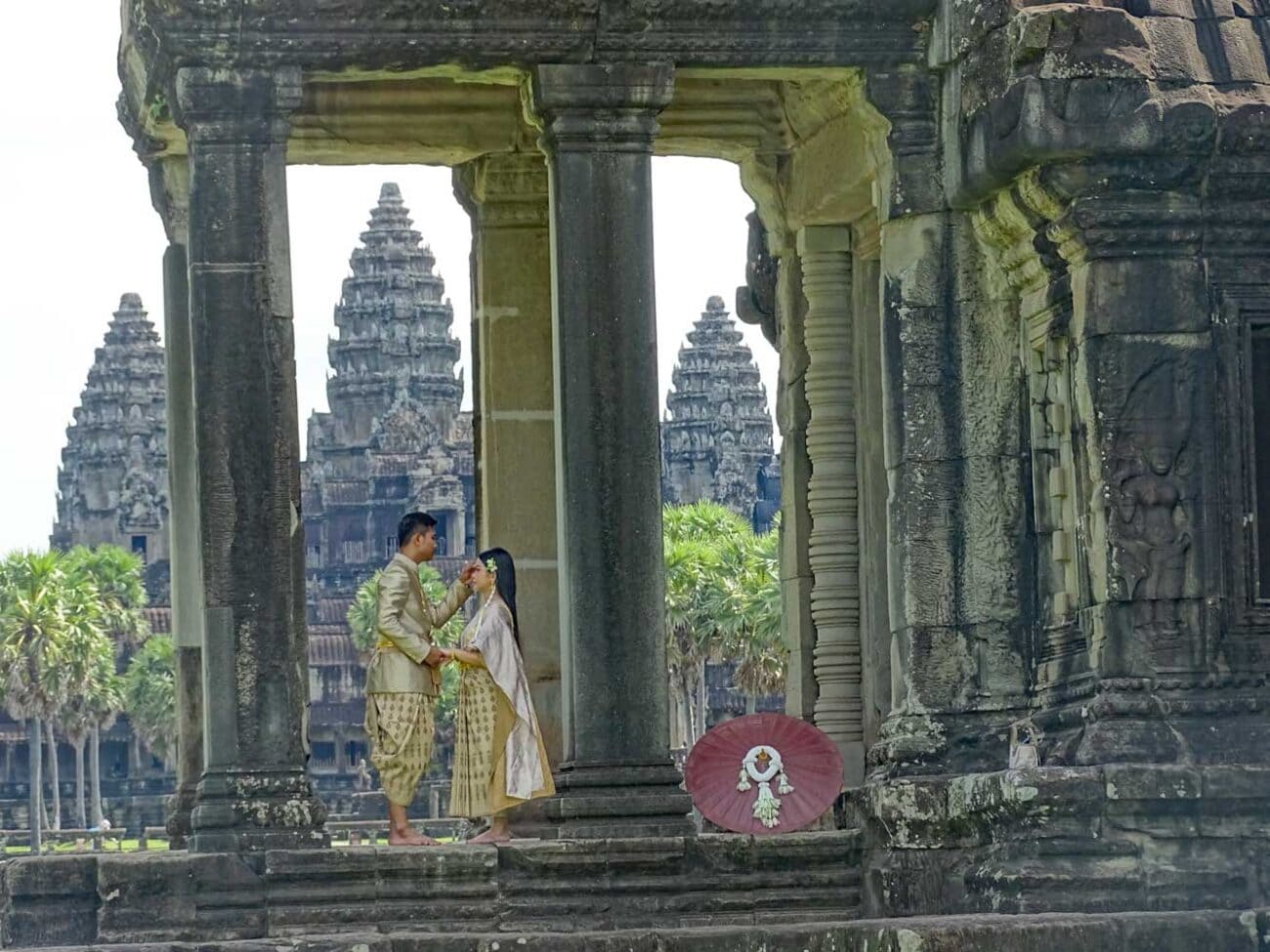Kambodscha Reiseroute mit Angkor