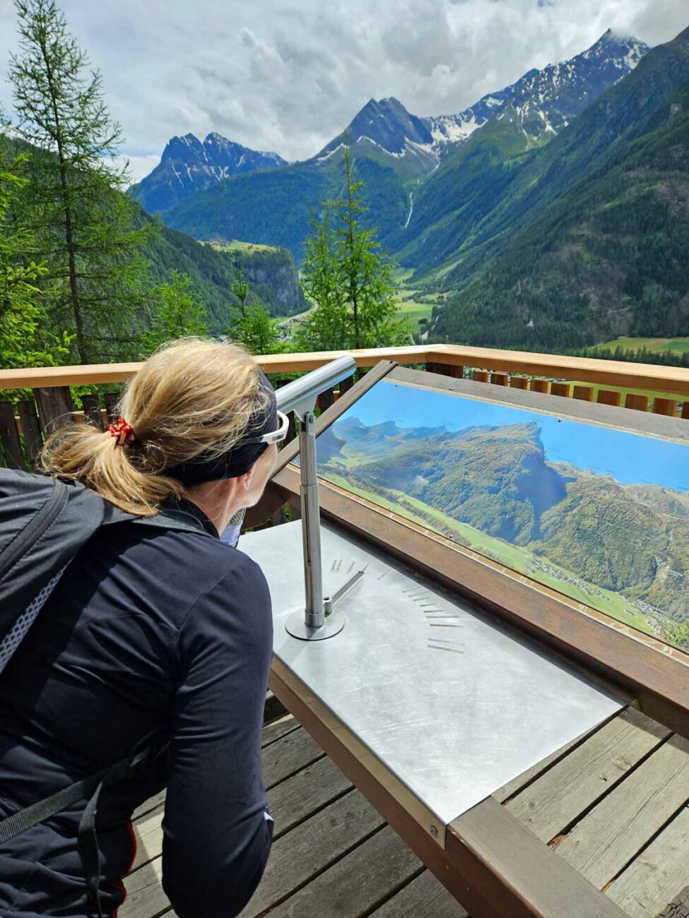 Radtour zum Adlerblick im Ötztal