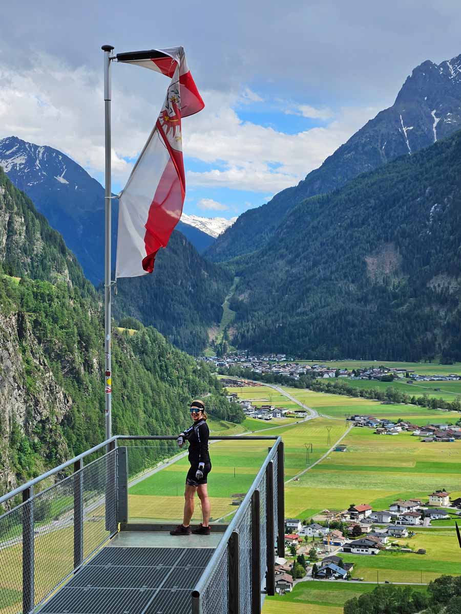 Aussichtsplattform Teufelskanzel in Längenfeld, Ötztal