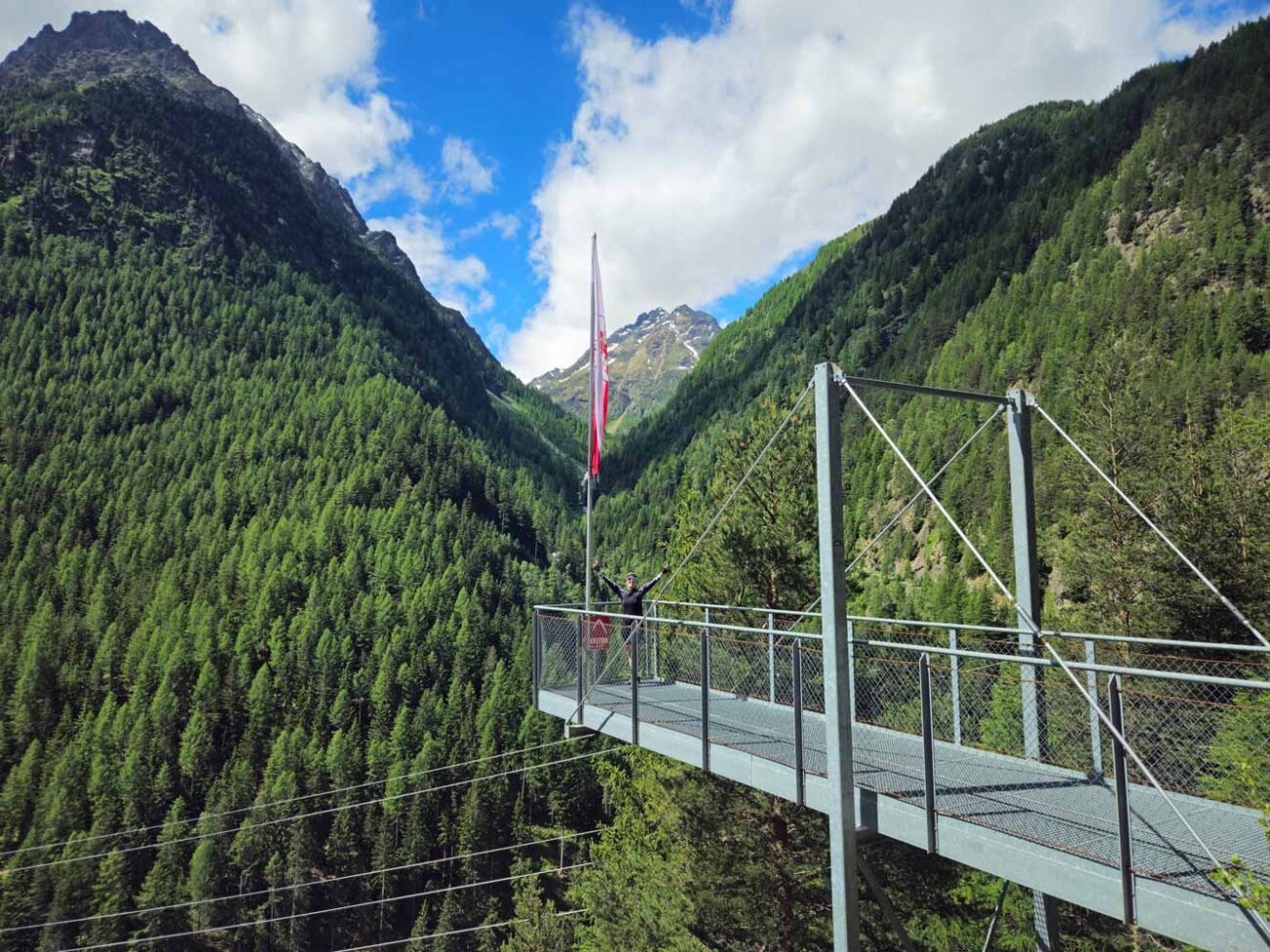 Aussichtsplattform Feuerstein im Ötztal