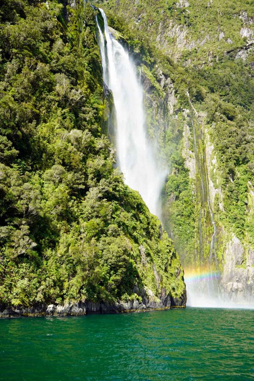 Milford Sound in Neuseeland, eine der Top Sehenswürdigkeiten