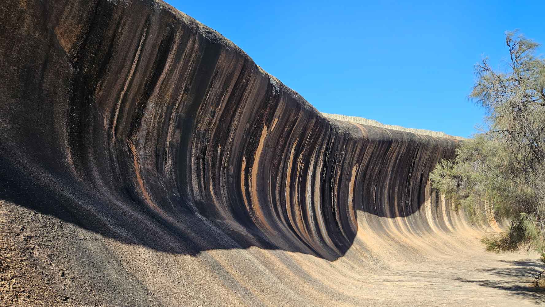 Hyden Roc Wave Rock Hyden: Naturwunder im Outback Westaustraliens