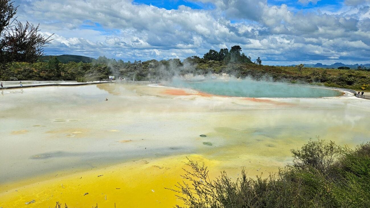 Champagne Pool im Wai-O-Tapu Thermal Wonderland