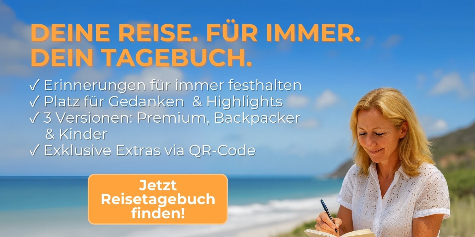 Reisetagebücher für Kinder und Erwachsene entdecken
