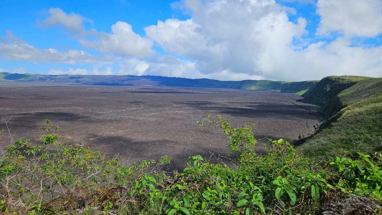 Vulkan Sierra Negra auf Isla Isabela.