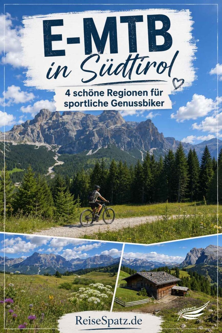 Pinterest Grafik E-MTB in Südtirol