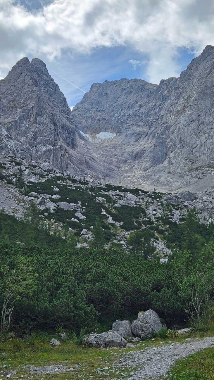 Felsige Hochgebirgslandschaft im Blaueiskar oberhalb der Blaueishütte